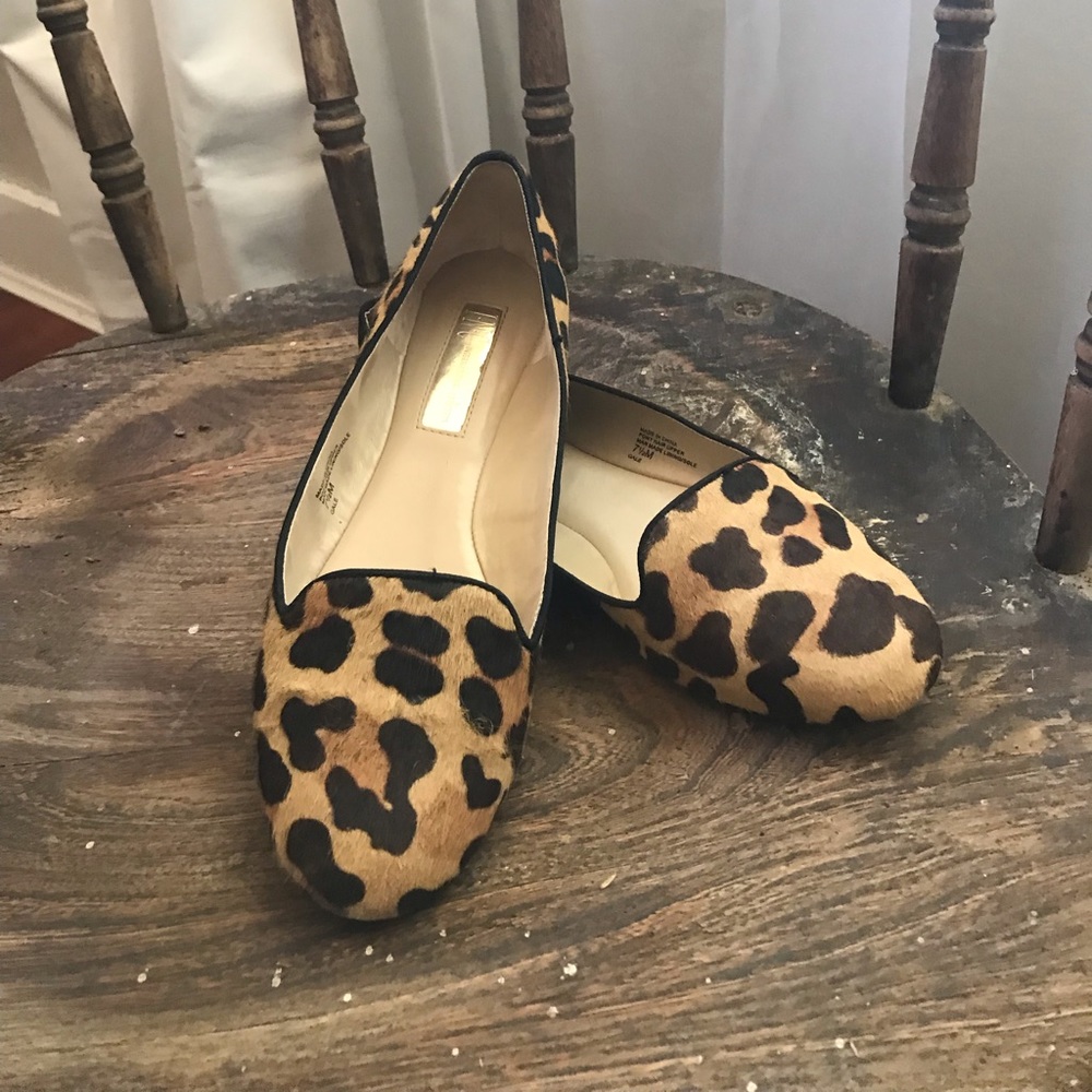 Faux Fur Flats